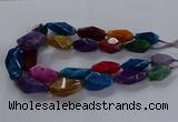 CNG2737 15.5 inches 15*30mm - 20*40mm nuggets agate beads