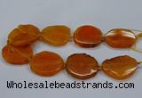 CNG2784 15.5 inches 35*40mm - 45*50mm freeform agate beads