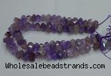 CNG2821 10*14mm - 13*18mm faceted nuggets ametrine beads