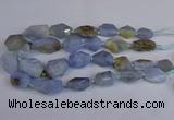 CNG2835 15.5 inches 12*16mm - 22*35mm nuggets blue lace agate beads