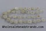 CNG2845 15.5 inches 15*20mm - 25*30mm freeform druzy agate beads