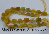 CNG2907 15.5 inches 12*16mm - 15*25mm freeform agate beads