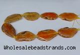 CNG2950 15.5 inches 25*35mm - 30*50mm freeform agate beads