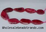 CNG2952 15.5 inches 25*35mm - 30*50mm freeform agate beads