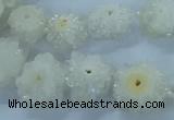 CNG2965 15.5 inches 8*10mm - 15*18mm freeform druzy agate beads