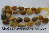 CNG3000 15.5 inches 15*20mm - 22*30mm nuggets agate beads