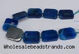 CNG3083 15.5 inches 30*40mm - 35*45mm freeform agate beads