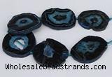 CNG3135 15.5 inches 30*35mm - 35*45mm freeform druzy agate beads