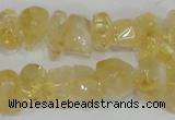 CNG314 15.5 inches 10*14mm nuggets citrine gemstone beads wholesale