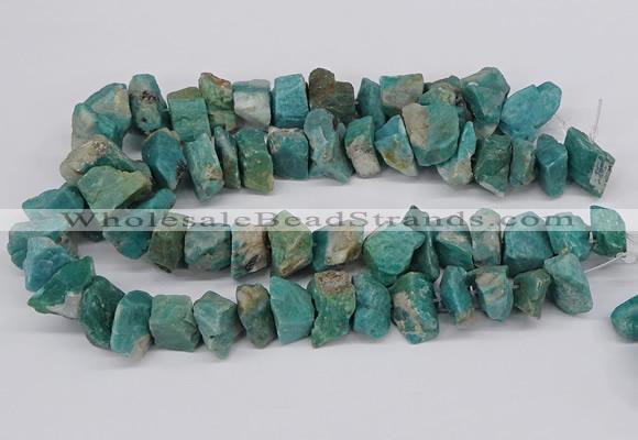 CNG3245 15.5 inches 15*20mm - 25*30mm nuggets amazonite beads