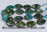 CNG3453 15.5 inches 30*40mm oval dragon veins agate beads