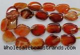 CNG3514 15.5 inches 20*25mm - 25*35mm freeform agate slab beads