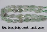 CNG3534 15.5 inches 15*20mm - 20*30mm freeform green quartz beads