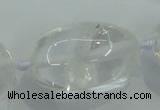 CNG357 15.5 inches 15*30mm - 25*48mm nuggets white crystal beads