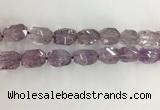 CNG3583 13*18mm - 15*20mm faceted nuggets light amethyst beads