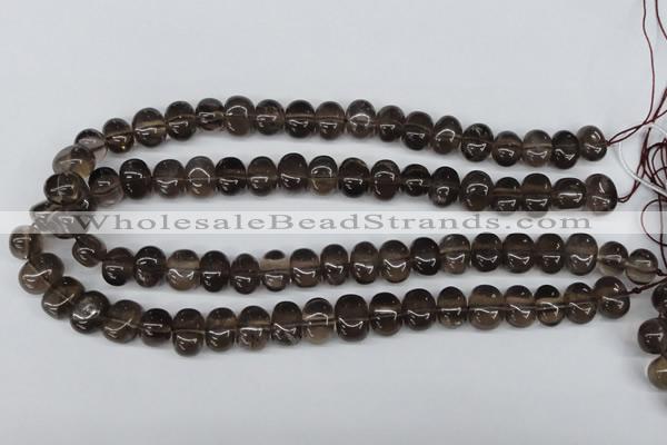 CNG38 15.5 inches 11*15mm nuggets smoky quartz gemstone beads