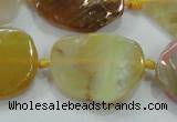 CNG452 15.5 inches 20*28mm - 30*38mm nuggets agate gemstone beads