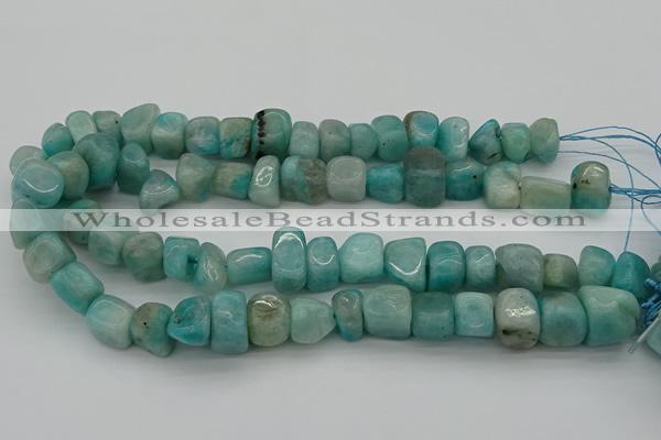 CNG5038 15.5 inches 10*14mm - 13*16mm nuggets amazonite beads