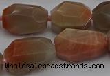 CNG5090 15.5 inches 13*18mm - 15*25mm faceted nuggets sunstone beads