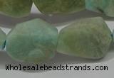 CNG5123 15.5 inches 14*20mm - 18*25mm freeform matte amazonite beads