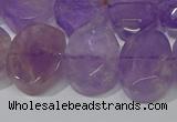 CNG5131 15.5 inches 15*18mm - 15*20mm faceted freeform ametrine beads