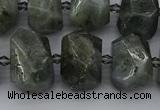 CNG5221 15.5 inches 12*16mm - 15*20mm faceted nuggets labradorite beads