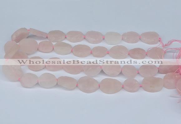 CNG5560 15.5 inches 12*16mm - 18*22mm freeform rose quartz beads