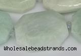 CNG5691 15.5 inches 20*30mm - 35*45mm faceted freeform amazonite beads