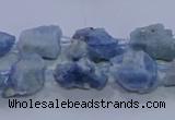 CNG5725 10*14mm - 12*16mm nuggets aquamarine beads wholesale