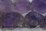 CNG574 15.5 inches 16*18mm nuggets amethyst gemstone beads