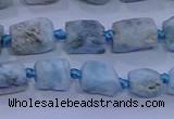 CNG5915 15.5 inches 4*6mm - 6*10mm nuggets rough larimar beads