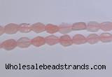 CNG6325 15.5 inches 14*18mm - 16*22mm freeform rose quartz beads