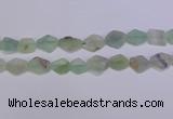 CNG6361 15.5 inches 14*18mm - 16*22mm freeform matte fluorite beads