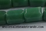 CNG6415 15.5 inches 15*20mm faceted nuggets green aventurine beads