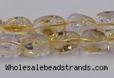 CNG6856 15.5 inches 8*12mm - 10*14mm nuggets citrine beads