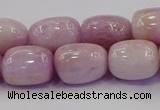 CNG6878 15.5 inches 12*16mm - 13*18mm nuggets pink kunzite beads