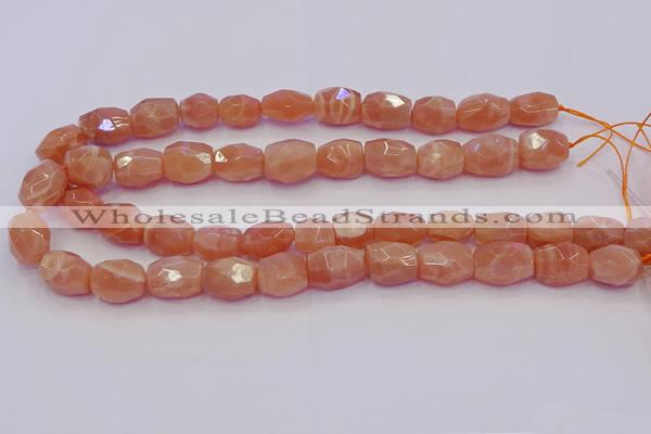 CNG6902 15.5 inches 12*16mm - 13*18mm faceted nuggets moonstone beads