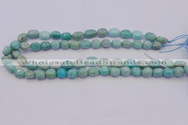 CNG6908 15.5 inches 8*12mm - 10*14mm nuggets amazonite beads