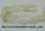 CNG6927 20*30mm - 35*45mm faceted freeform white moonstone beads