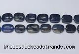 CNG7117 15.5 inches 20*25mm - 25*30mm freeform blue dumortierite beads