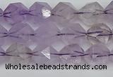 CNG7216 15.5 inches 8mm faceted nuggets amethyst beads wholesale