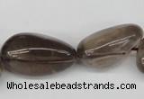 CNG73 15.5 inches 10*14mm - 20*30mm nuggets smoky quartz beads