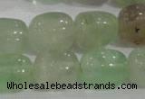 CNG736 15.5 inches 13*18mm nuggets fluorite beads wholesale