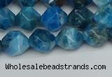 CNG7431 15.5 inches 8mm faceted nuggets apatite gemstone beads