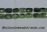 CNG7485 15.5 inches 18*25mm - 20*30mm faceted freeform prehnite beads