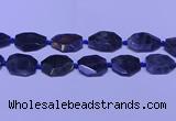 CNG7517 15.5 inches 25*35mm - 30*40mm faceted freeform labradorite beads