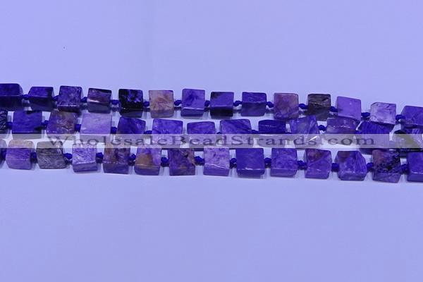 CNG7547 15.5 inches 12*14mm - 14*15mm freeform charoite beads