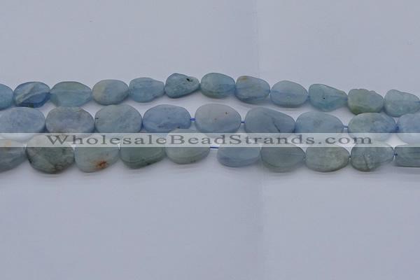 CNG7574 15.5 inches 10*14mm - 13*18mm freeform aquamarine beads