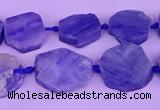 CNG7613 15.5 inches 12*12mm - 15*16mm freeform kyanite beads