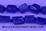 CNG7644 15.5 inches 5*6mm - 6*8mm nuggets blue kyanite beads